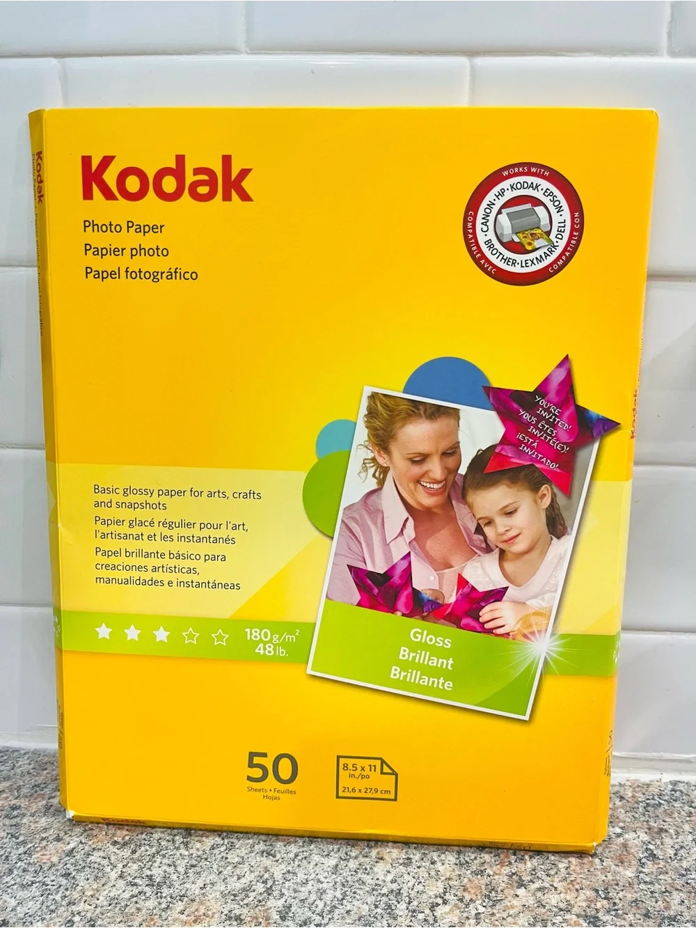 Kodak Gloss Photo Paper - 19 Brand New Picture Pages left
